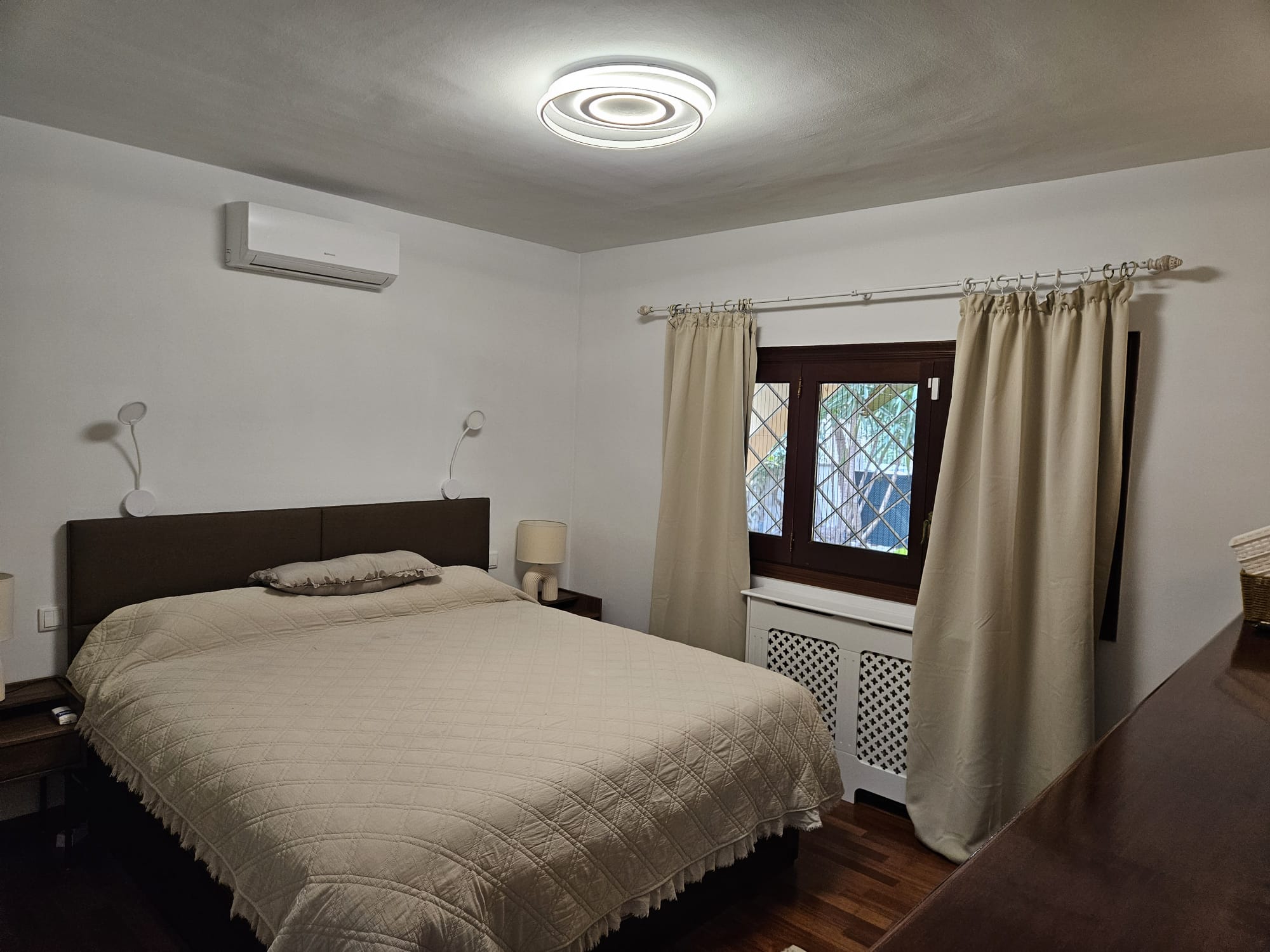 After renovation lighting design