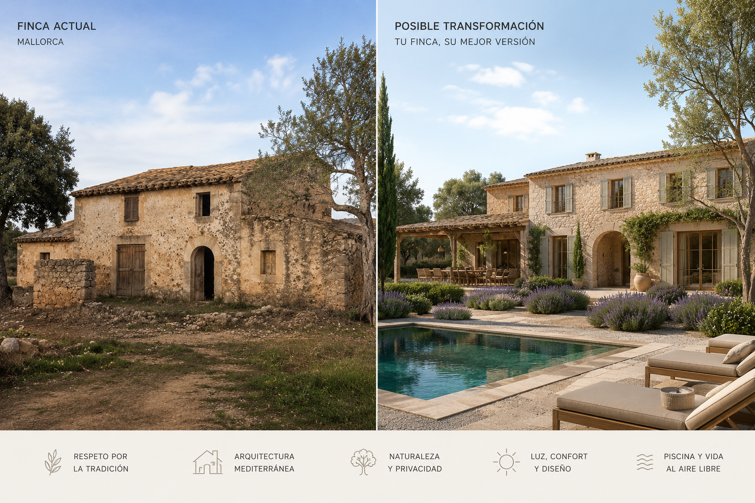 Traditional Mallorca finca renovation